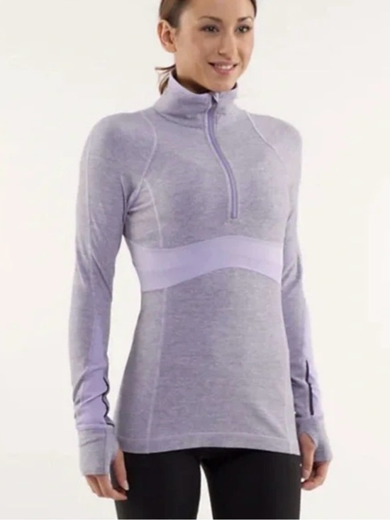 lululemon athletica Jackets & Blazers - Lululemon Full Tilt Run Half Zip
Pullover - Size 2